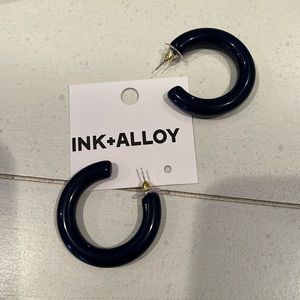 Brand New Ink & Alloy Earrings